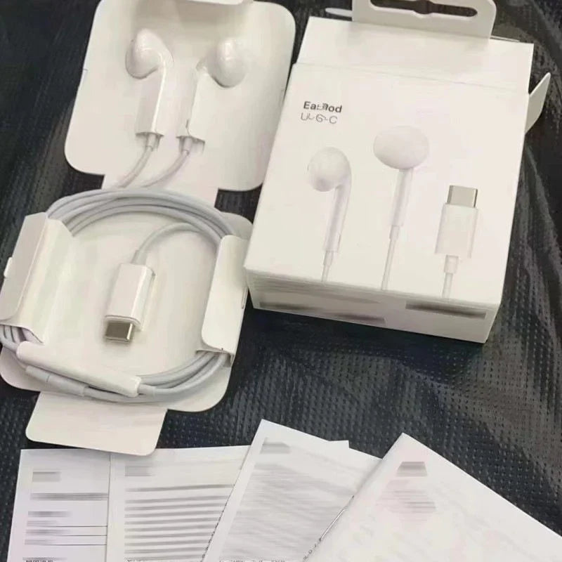 Ecouteures Apple Original 100% Officiels avec Fil +3mois Gratuit Netflix/Spotify