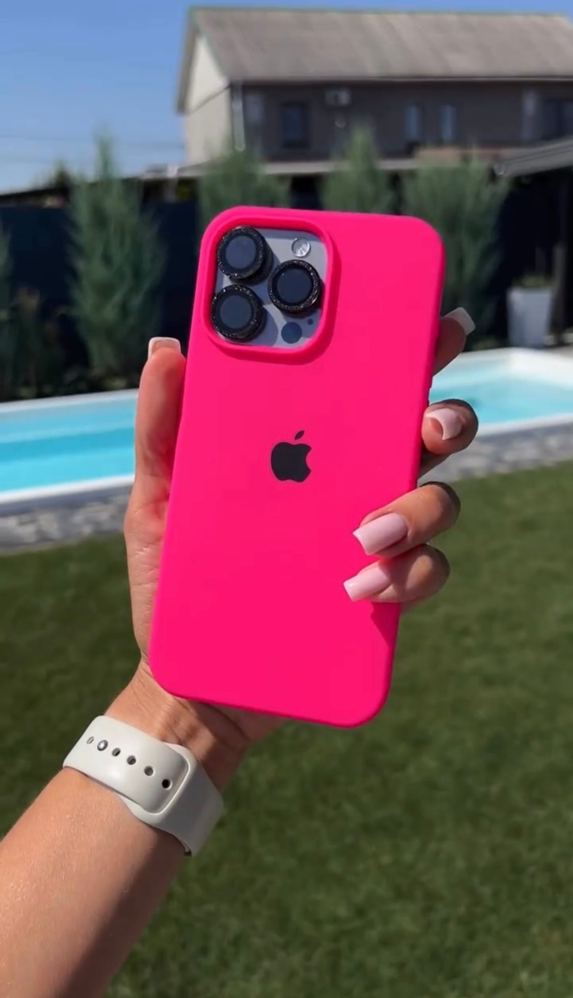 Fluorescent Rose (Silicone Case)