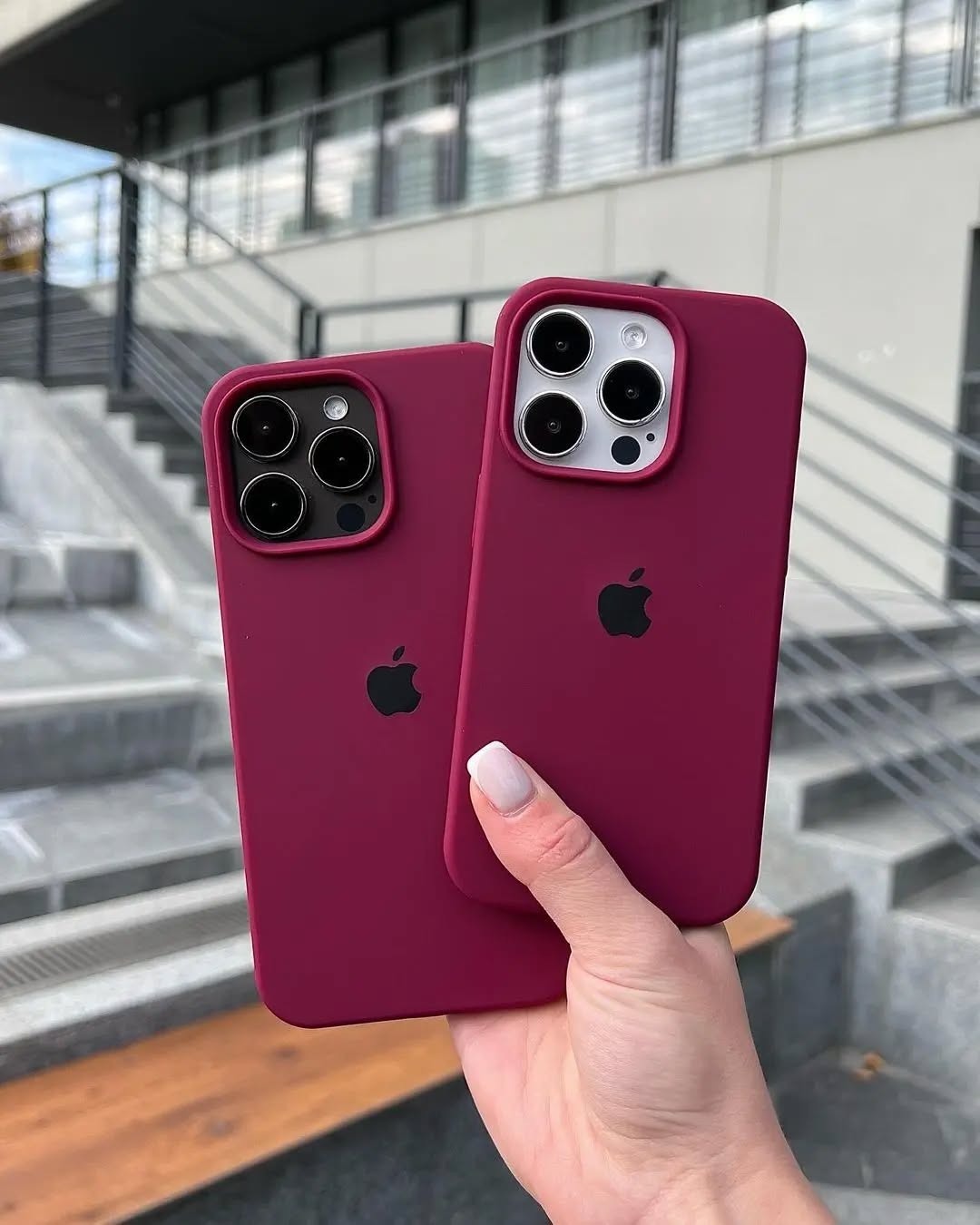 Burgundy (Silicone Case)