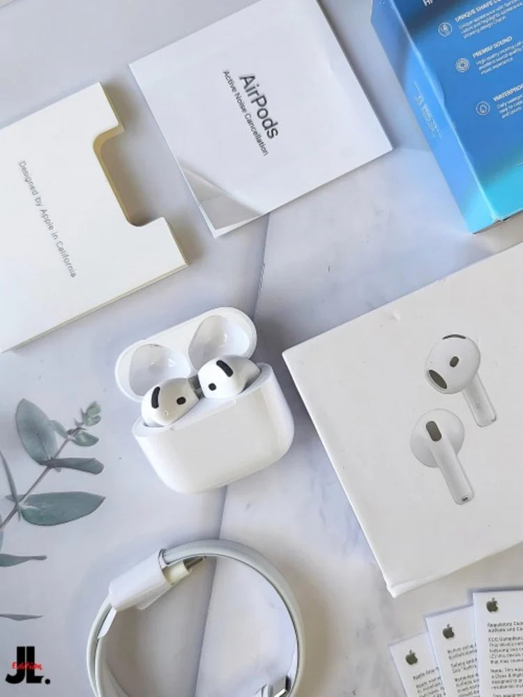 AirPods Pro 4 + 2 pochettes silicone offertes