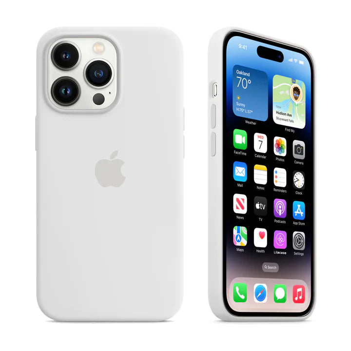 White (Silicone Case)