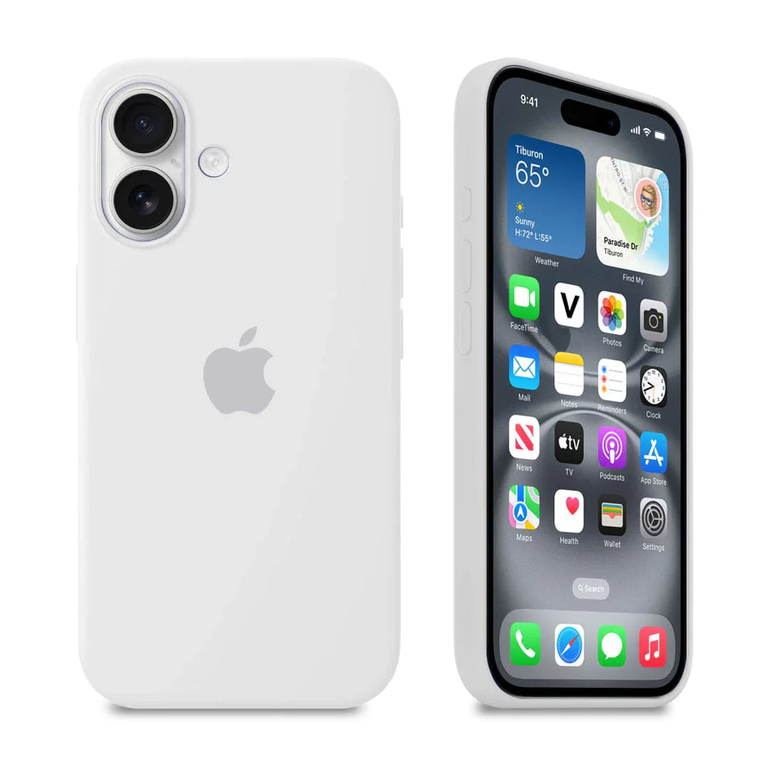 White (Silicone Case)