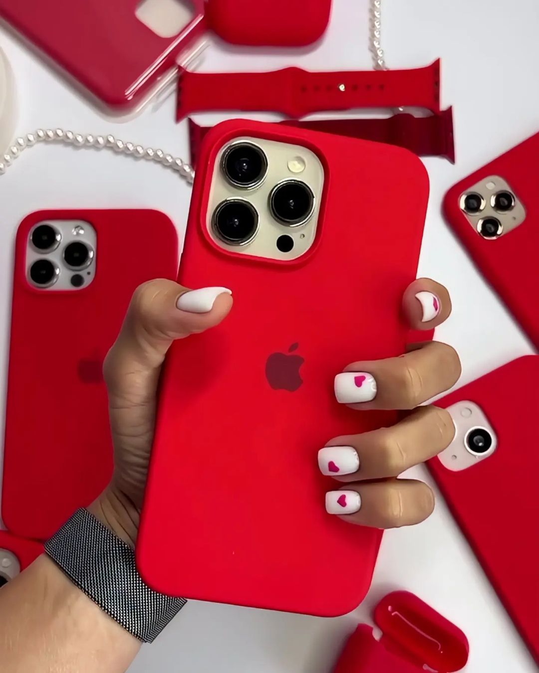Red (Silicone Case)