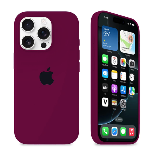 Burgundy (Silicone Case)
