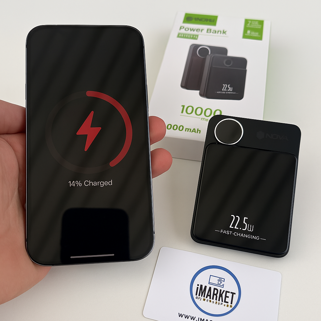 Nova Wireless PowerBank 10000Mah Fast charge