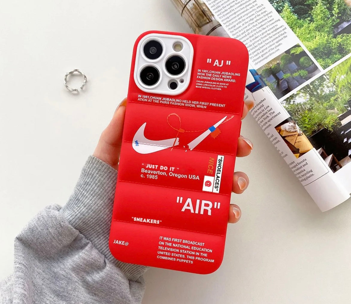 Off-White Puffer Case
