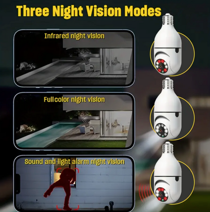 Camera wifi 360' HD control à distance par téléphone