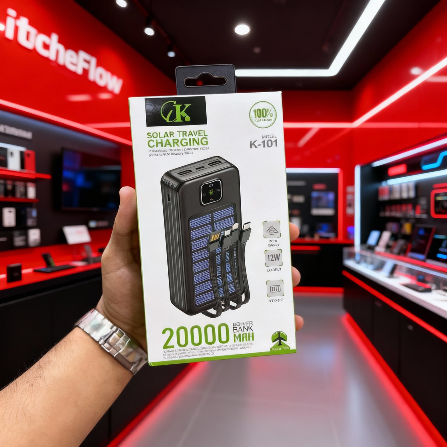 CK Power Banks 20000 mAh iTechFlow ⚡