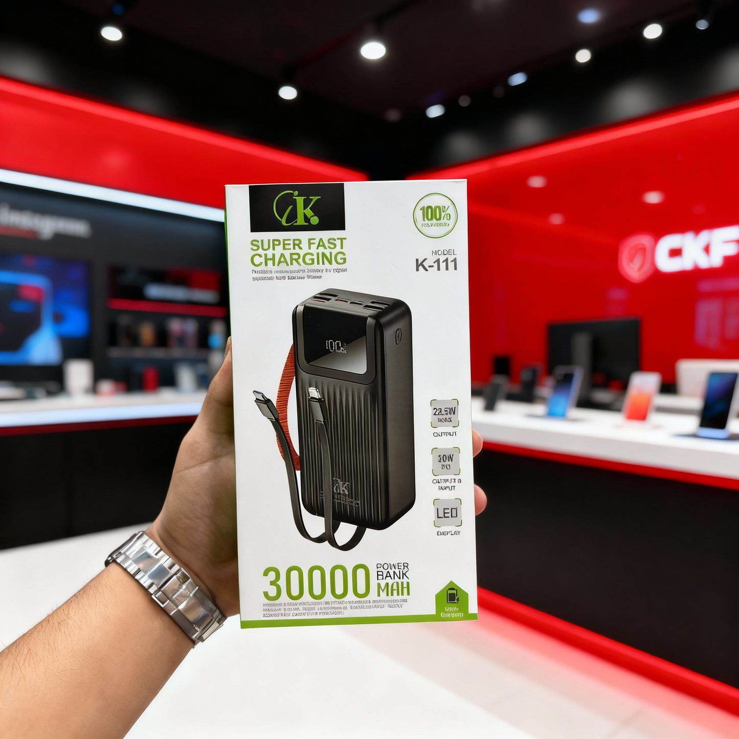 CK Power Banks Collection iTechFlow ⚡