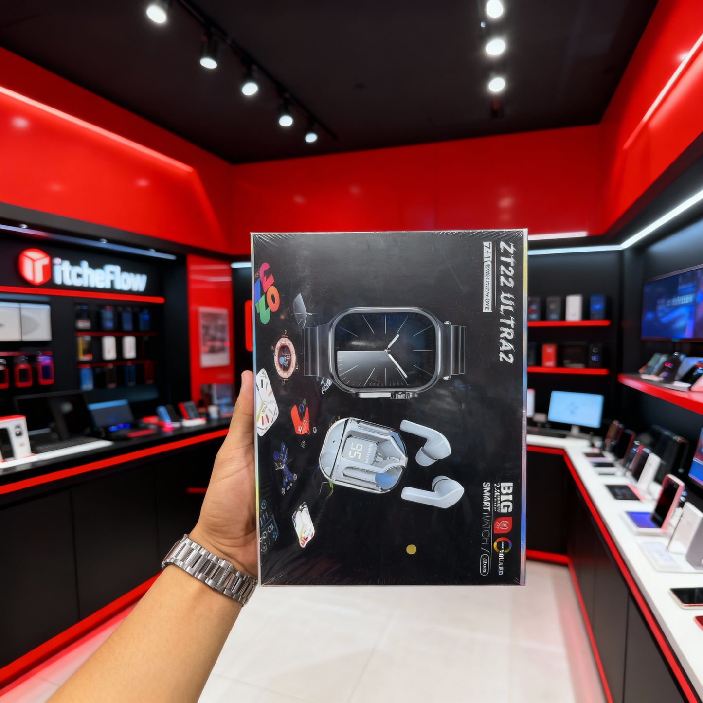 Pack ZT22 Ultra 7+1 Smart Watch