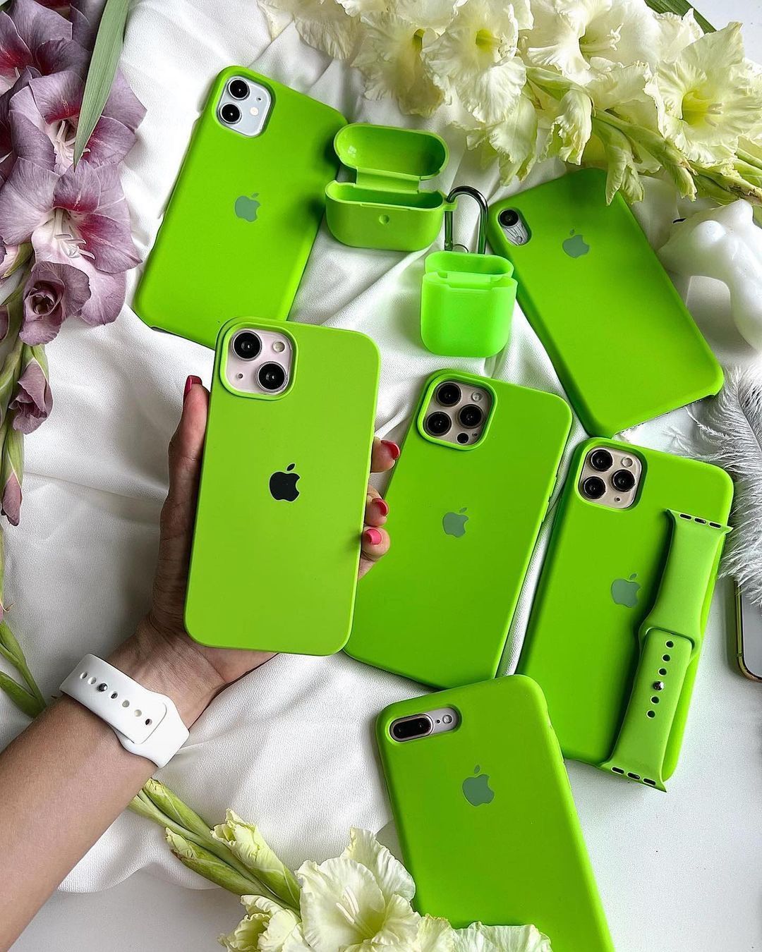 Lime Green (Silicone Case)