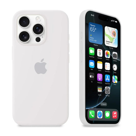 White (Silicone Case)