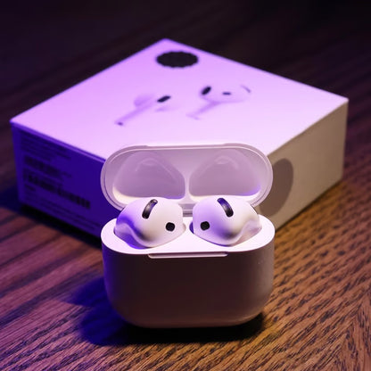 AirPods Pro 4 + 2 pochettes silicone offertes